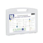 Farmor - coffret de secours bâtiment - 4 / 6 personnes - far2077pp Farmor - coffret de secours bâtiment - 4 / 6 personnes - far2077pp