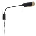 Faro barcelona - applique murale martinica xl noire interrupteur orientable 20040 - 133