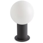 Faro barcelona - moon lampe borne gris fonc� h300