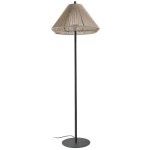 Faro barcelona - saigon out 1950 c70 lampe sur pied gris / beige 71569 - 09