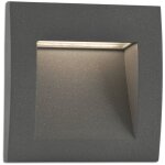 Faro barcelona - sedna - 3 - lampe encastrable au mur gris fonc� de faro 70148