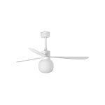 Faro barcelona - ventilateur de plafond � lumi�re blanche � 132 cm amelia ball led 33760 - 25