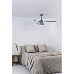 Faro barcelona - ventilateur de plafond avec lumi�re grise � 132 cm amelia l cone 33762 - 24