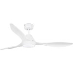 Faro barcelona - ventilateur de plafond avec lumi�re polaris r�f. 33346