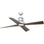 Faro barcelona - grand ventilateur de plafond faro winche avec / sans chrome clair, bois