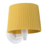 Samba applique murale blanc / enrubann�e jaune 64306 - 36