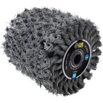 Fartools ? brosse m�tal torsad�e �120mm pour r�novateur ? d�capage intensif des surfaces en pierre et ...