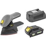 Fartools - kit xf - delta ponceuse delta 18v patin140x140x100mm + batterie 1, 5ah + chargeur rapide