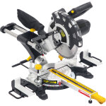 Fartools - scie � onglet radiale �254mm multi - mat�riaux (2 vitesses) 2000w, vis�e laser
