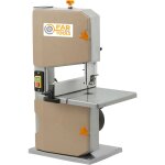P. outillage - scie � ruban 250w coupe 200x80mm table alu 45�