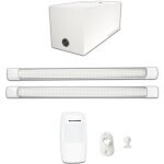 Fast led technology - kit clairage sans fil garage box cave sous sol - 2 rglettes led - 1 batterie ...
