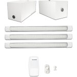 Fast led technology - kit clairage sans fil garage box cave sous sol - 3 rglettes led - 2 batteries ...