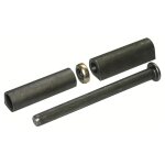 Faure et fils - paumelle maroc dégondable acier brut 140mm ma140abbad Faure et fils - paumelle maroc dégondable acier brut 140mm ma140abbad