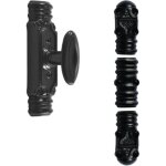 Fausse cr�mone � bouton rustique d�corative n�6 ? fonte grise en gjl200 ? dimensions 16x8 mm ? livr�e ...