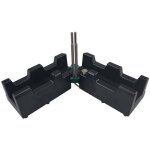 Fausse equerre et boite � onglets - produit 2 en 1 pour des plinthes pr�cises - angles de 85 � 180�