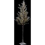 F��ric lights and christmas - arbre lumineux d int�rieur naturel h180cm 160 led + transfo - feeric lights ...