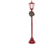 Fric lights and christmas - dco lumineuse intrieur lampadaire rouge 1 lanterne 74 led - feeric christmas ...