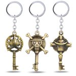 Fei yu - lot de 3 porte - clés pirates roi lufei chapeau de paille pour enfant barbe blanche Fei yu - lot de 3 porte - clés pirates roi lufei chapeau de paille pour enfant barbe blanche