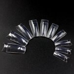 500 pièces de faux ongles d'entraînement à tête plate pour manucure française européenne et américaine ... 500 pièces de faux ongles d'entraînement à tête plate pour manucure française européenne et américaine ...