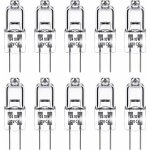 Fei yu ampoule halogene g4, ampoule g4 12v 10w, blanc chaud 3000k, 150lm, intensit� variable, lampehalogene ...