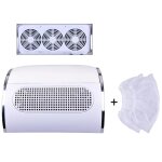 Fei yu - aspirateur  poussire pour ongles, aspirateur pour vernis  ongles, trois ventilateurs, haute ...