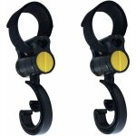 Crochet pour poussette, crochet pour sac de poussette, remorque pour poussette, vous pouvez fixer fermement ...