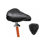 Fei yu - housse de selle de vlo impermable housse de coussin de vlo noire housse de selle en ponge ...