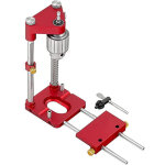 Localisateur de perceuse portable réglable pour travail du bois rouge Localisateur de perceuse portable réglable pour travail du bois rouge
