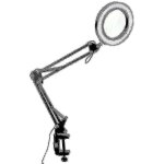 Loupe 10x avec lumire et 3 modes de couleur lampe de bureau loupe rglable en 10 niveaux de luminosit ...