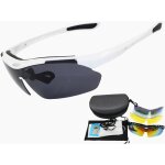 Lunettes de cyclisme polarises 5 verres interchangeables monture tr90 lunettes de sport vtt pour hommes ...