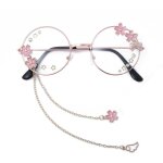 Lunettes kawaii avec chane sakura star wing dcoration lolita cosplay accessoires lunettes  monture ...