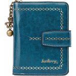 Petit portefeuille femme en cuir (cyan) fei yu