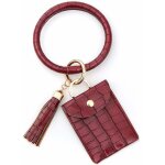 Fei yu - porte - cls grand cercle avec portefeuille (rouge)