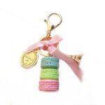 Fei yu - porte - cls macaron porte - cls en alliage color, adorable porte - cls macaron pendentif ...