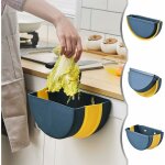 Poubelle pliable cuisine montage mural cuisine poubelle pour placard, bureau, bain, chambre et voiture ...