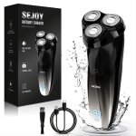 Rasoir électrique rechargeable pour homme sejoy avec lame rotative et charge rapide Rasoir électrique rechargeable pour homme sejoy avec lame rotative et charge rapide