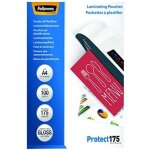Fellowes - pochettes brillantes a4 175 microns