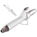 Fer � boucler de cheveux de tourmaline avec rev�tement en k�ratine et de huile d'argan .