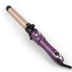 Fer � friser automatique, rev�tement c�ramique, 28 mm, 100?220 �c, boucles parfaites (violet)