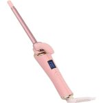 Fer � friser fin, mini fer � friser de 9 mm pour cheveux longs et courts, petit fer � friser avec barillet ...