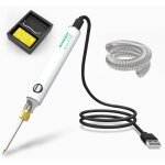 Fer � souder 8w 5v, fer � souder portable � temp�rature r�glable, kit de soudure �lectronique avec �tain, ...