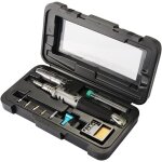 Fer  souder au butane - fer  souder  gaz 10 en 1 kit auto - allumage professionnel polyvalent pour ...