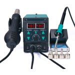 Fer � souder station de soudage � air chaud station de retouche num�rique diy r�paration de t�l�phone ...