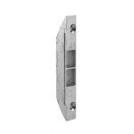 Ferco by thirard - g�che de tringle � tourpiller double pour fen�tre 2 vantaux, 90x16x11mm, 0 - 00321 ...