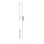 Boitier de serrure encastrable decena  cylindre pour porte bois, ajustable, axe 40mm, 2pts, g - 18294 ...