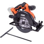 Ferm ? scie circulaire sans fil 20v ? lame 165 mm pour bois dur ? capacit� de coupe max. 45 mm � 90� ...