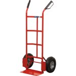 Ferm - chariot diable avec pneux max. 225kg - plateau 350mm x 180mm multicolore
