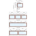Ferco - ferme - imposte extra - plat finition laqué blanc ventus f 200 boîte de base Ferco - ferme - imposte extra - plat finition laqué blanc ventus f 200 boîte de base