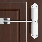 Ferme - portail robuste ? fermeture de porte hydraulique automatique avec ressort de s�curit� ? pour ...