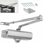 Ferme - porte hydraulique automatique avec dispositif d'arrt, ferme porte  ressort rglable, tampon ...